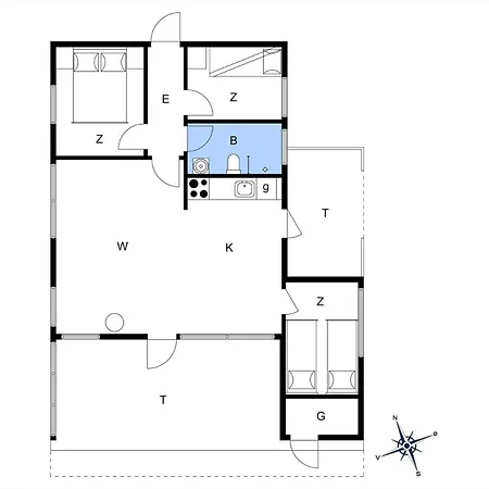 Holiday home Jb157-brovst-krogen-24